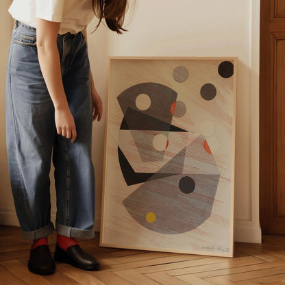 L√°szl√≥ Moholy-Nagy Bauhaus Art Print: Mid-Century Modern Giclee