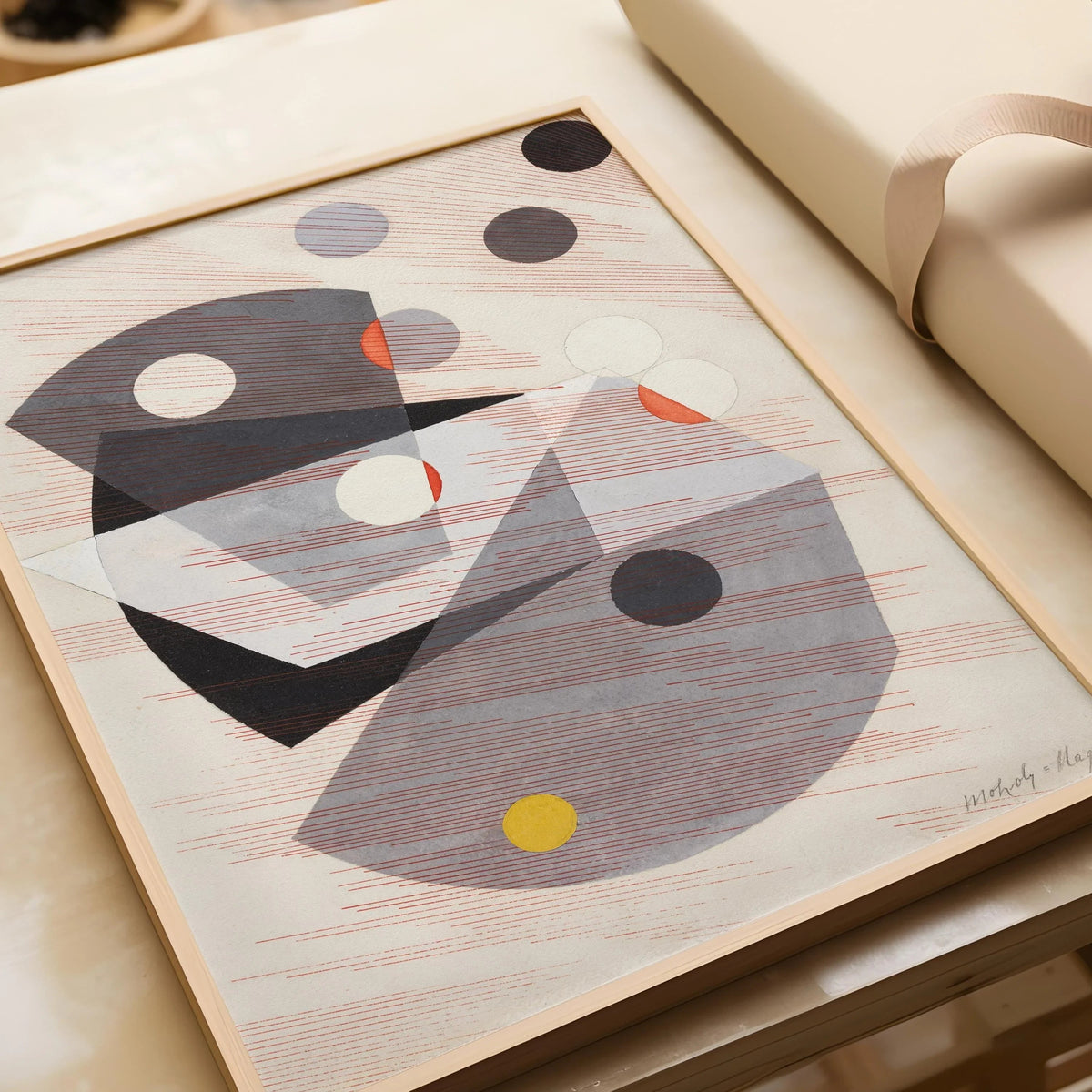 L√°szl√≥ Moholy-Nagy Bauhaus Art Print: Mid-Century Modern Giclee