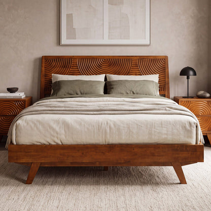 Harmony Solid Wood Bed Frame