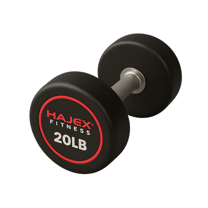 HAJEX Round Dumbbells 5 to 150 LB (Elite Series)