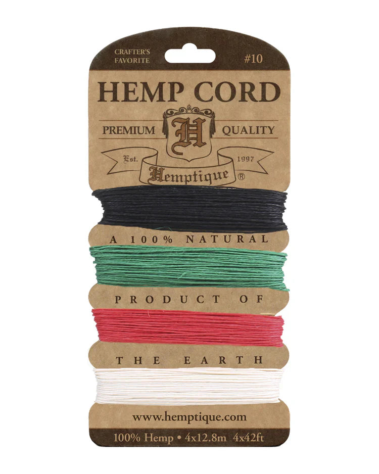 Jeu de cartes en cordon de chanvre Hemptique n° 10