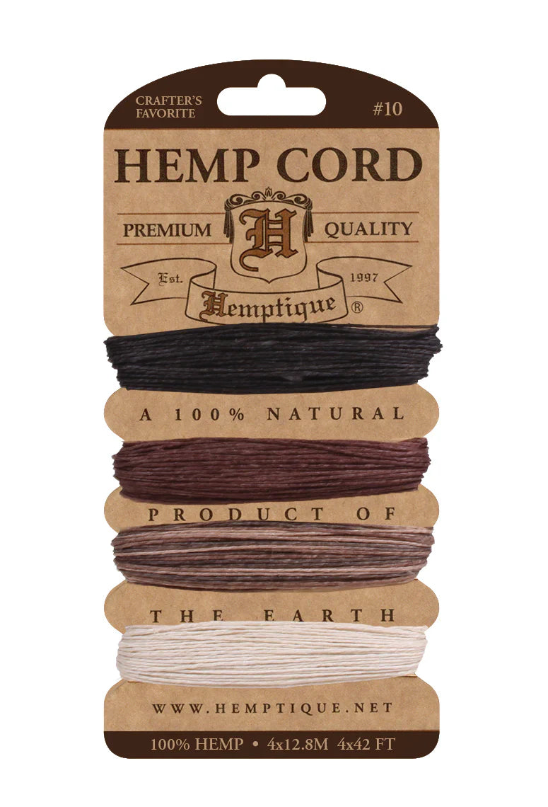 Jeu de cartes en cordon de chanvre Hemptique n° 10