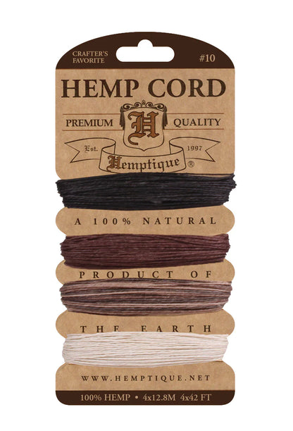 Jeu de cartes en cordon de chanvre Hemptique n° 10