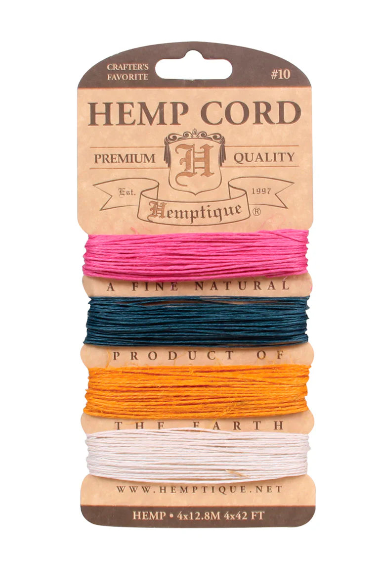 Jeu de cartes en cordon de chanvre Hemptique n° 10
