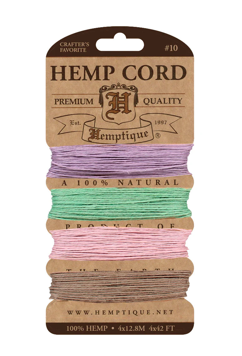 Jeu de cartes en cordon de chanvre Hemptique n° 10