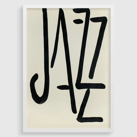 Henri Matisse JAZZ Poster: Mid-Century Modern Typography Art Print