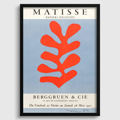 Henri Matisse 'Papier Decoupes' Exhibition Giclee Print (Framed or Unframed)