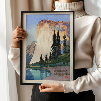 Hiroshi Yoshida - El Capitan Giclee Print: Vintage Japanese Woodblock Art
