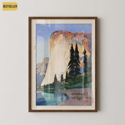 Hiroshi Yoshida - El Capitan Giclee Print: Vintage Japanese Woodblock Art