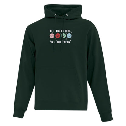 Hoodie "Feel all the Feels" brodé