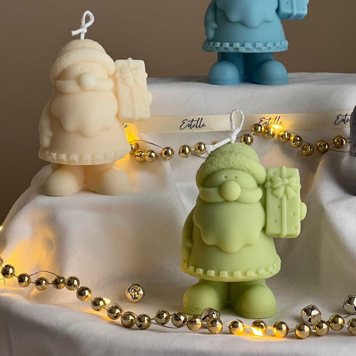Cute Santa Claus Candle
