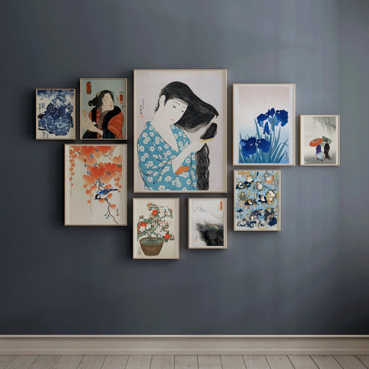 Japanese Art Prints: Vintage Utagawa Kuniyoshi, Ohara Koson, Goyo Hashiguchi