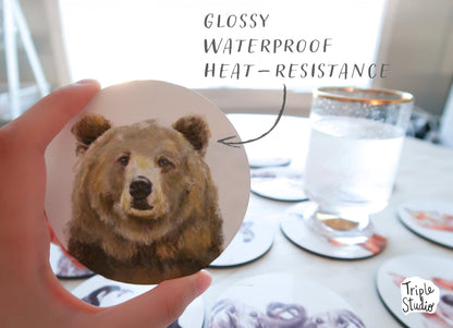 Grizzly Bear Coaster