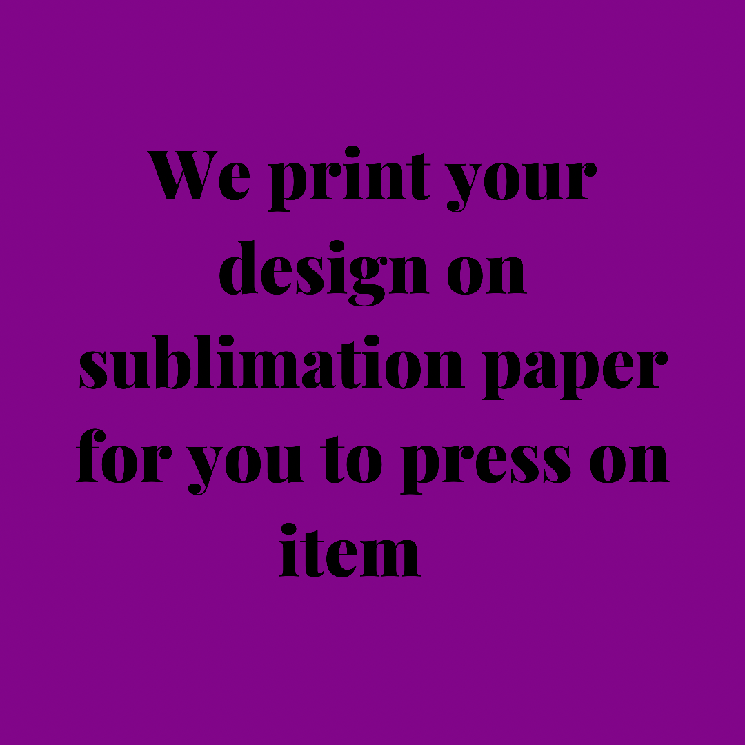 Transferts par sublimation - Impressions de transferts thermiques personnalisés
