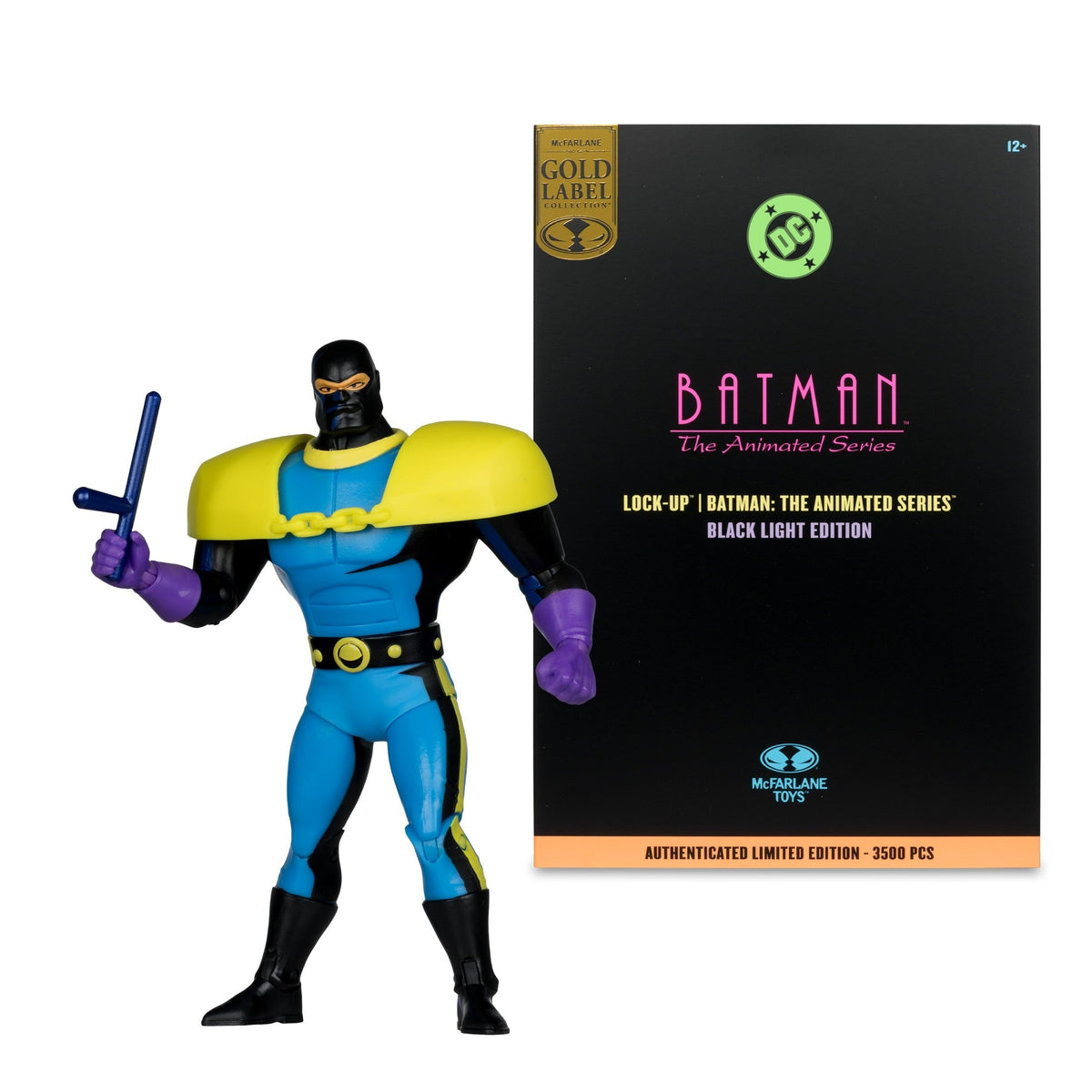 DC Direct - Batman: The Animated Series - Lock-Up (Édition Lumière noire) - Exclusivité