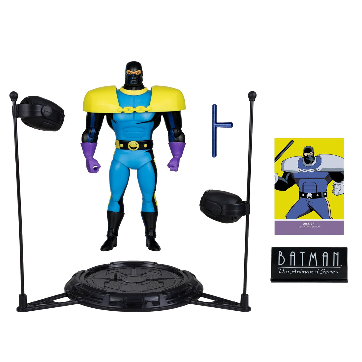 DC Direct - Batman: The Animated Series - Lock-Up (Édition Lumière noire) - Exclusivité