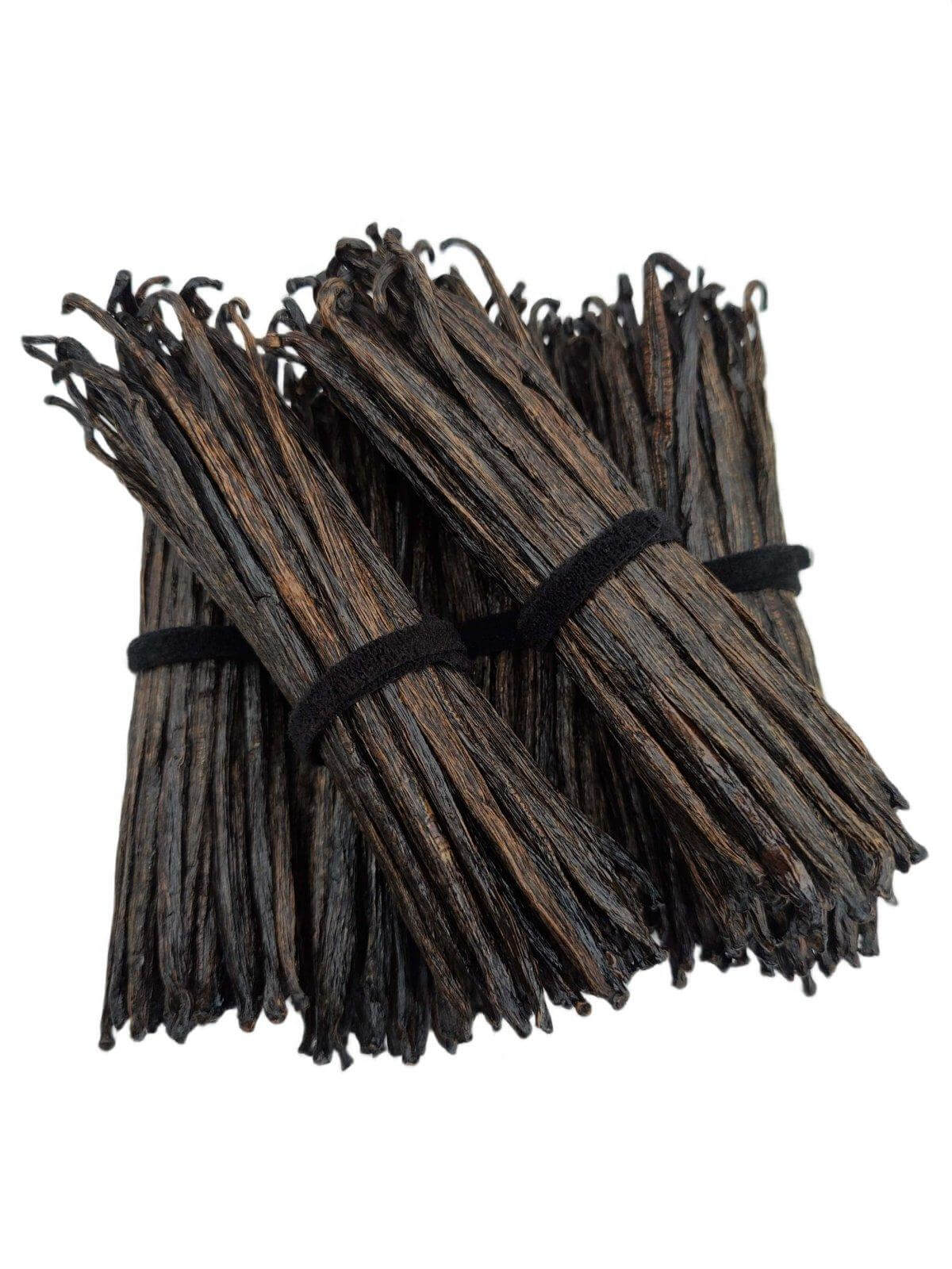 Indonesian Vanilla Beans (Sumatra) Planifolia Extract Grade-B<br>For Extract Making<br>By Pound