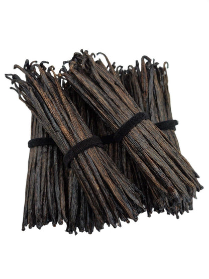 Indonesian Vanilla Beans (Sumatra) Planifolia Extract Grade-B<br>For Extract Making<br>By Pound