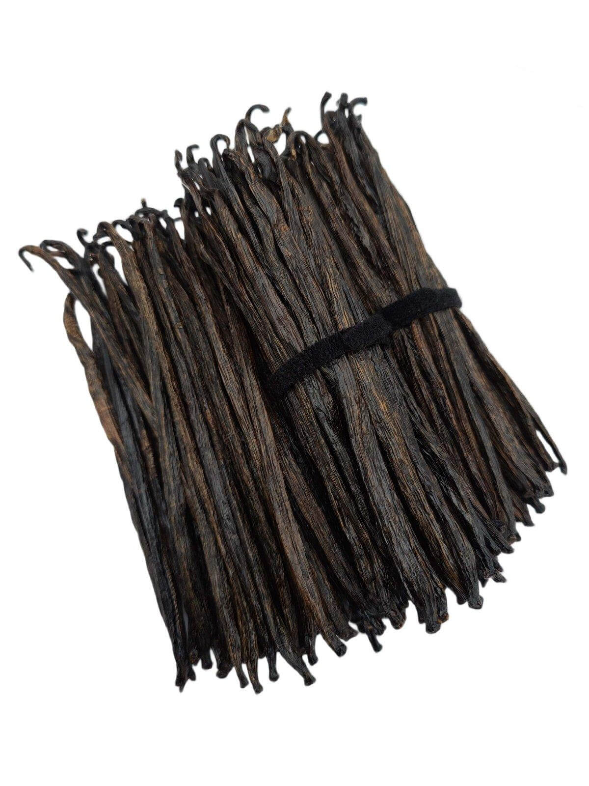 Indonesian Vanilla Beans (Sumatra) Planifolia Extract Grade-B<br>For Extract Making<br>By Pound