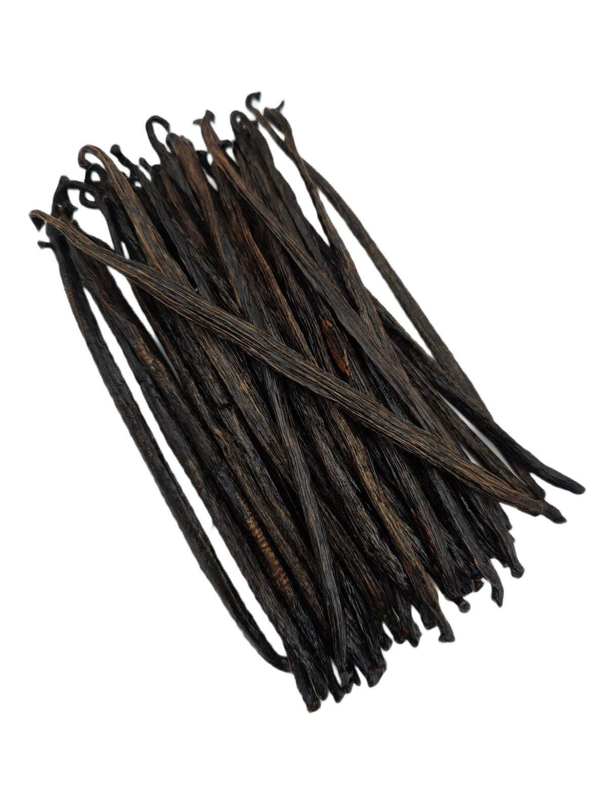 Indonesian Vanilla Beans (Sumatra) Planifolia Extract Grade-B<br>For Extract Making<br>By Pound