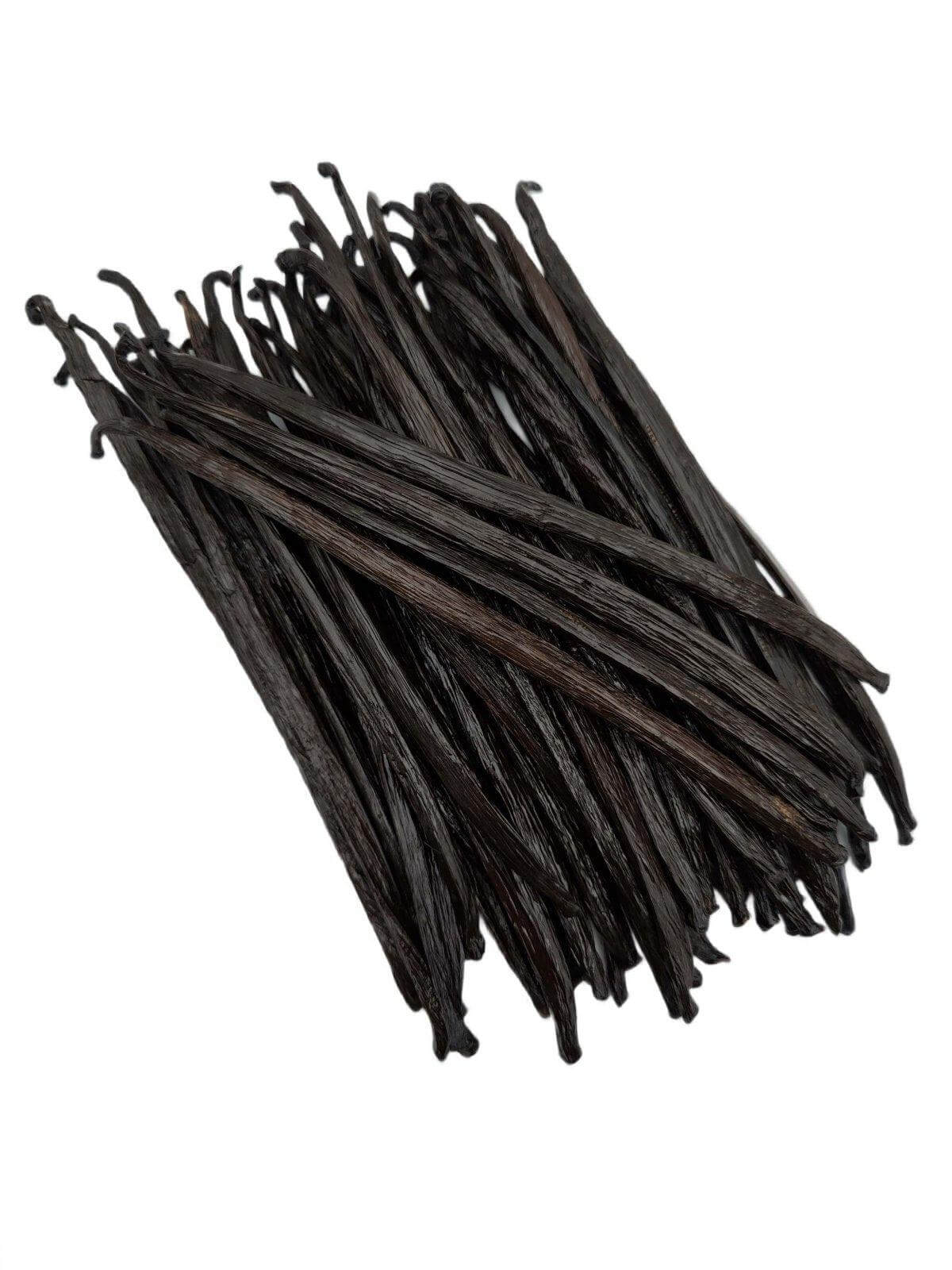 Indonesian Vanilla (Sumatra) Planifolia Gourmet Grade-A Beans<br>For Extract And Baking<BR>By Count