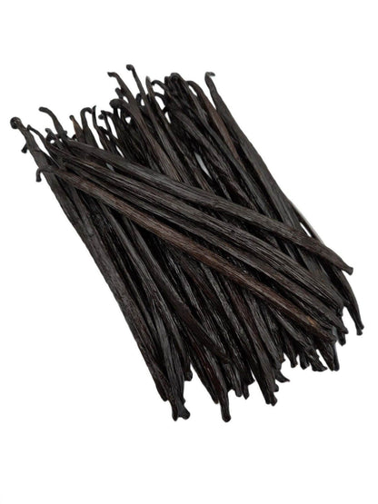 Indonesian Vanilla (Sumatra) Planifolia Gourmet Grade-A Beans<br>For Extract And Baking<BR>By Count