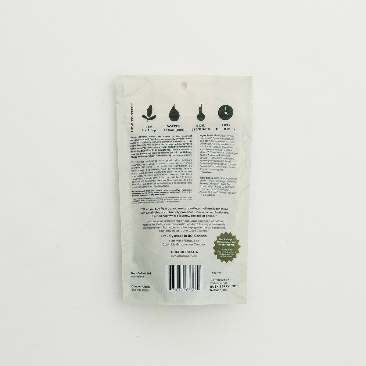 Organic Inflow tea | Women's monthly rhythm