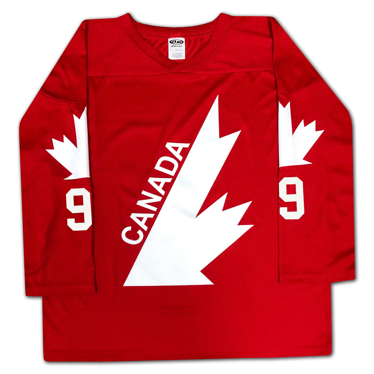 Bobby Hull Autographed Team Canada Red Jersey