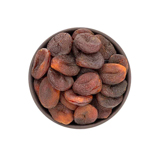 Grosses abricots secs noirs de Turquie – Naturellement séchés au soleil
