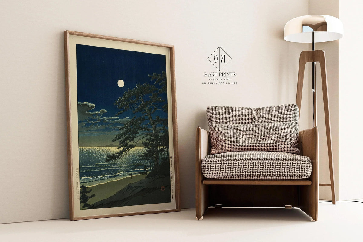 Kawase Hasui Spring Moon Print: Japanese Woodblock Art Ukiyo-e
