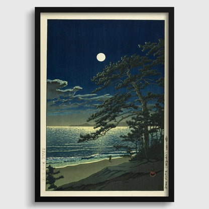 Kawase Hasui Spring Moon Print: Japanese Woodblock Art Ukiyo-e