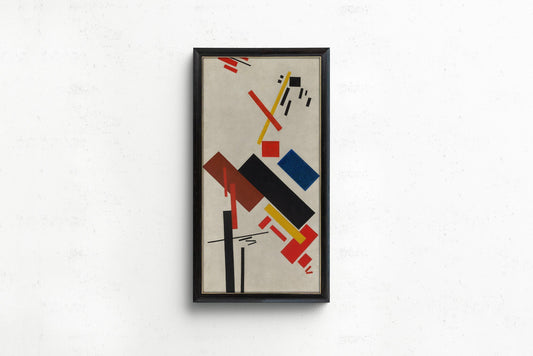 Kazimir Malevich Print: Mid-Century Modern Abstract Art Giclee