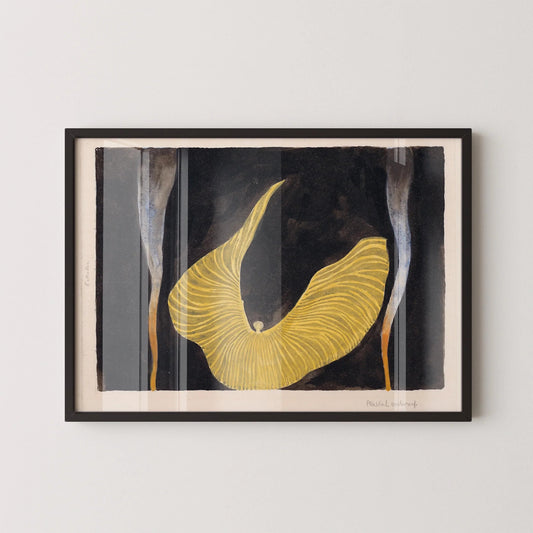 Koloman Moser Art Nouveau Print: Loie Fuller Archangel Poster
