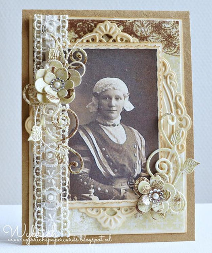 Marianne Design: Dies Creatables - Grand Ovale - Lot de 4 par Petra
