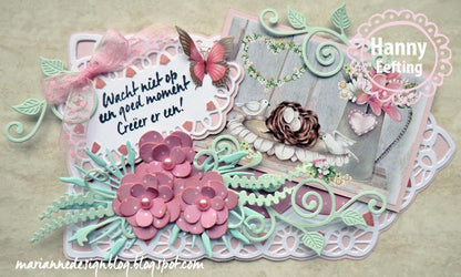 Marianne Design: Matrices de découpe Creatables - Étiquettes Vintage Tiny