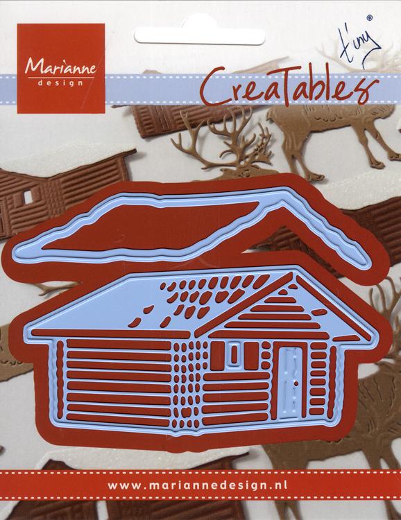 Marianne Design: Dies de Découpe Creatables - Matrice Cabane en Bois de Tiny