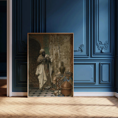 Ludwig Deutsch - The Inspection | Orientalist Art (available handframed or unframed)