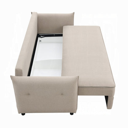 Canapé-lit convertible avec rangement Cais - Beige