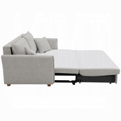Canapé-lit avec rangement Oran (taille condo) – Gris