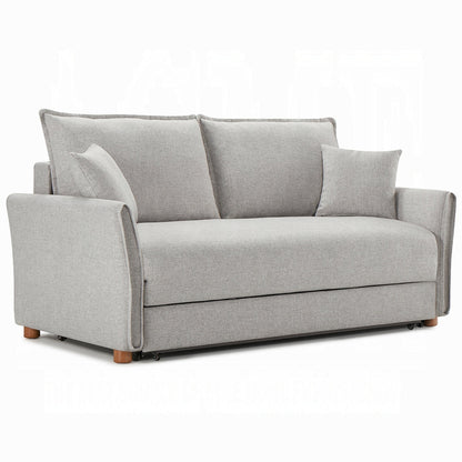 Canapé-lit avec rangement Oran (taille condo) – Gris