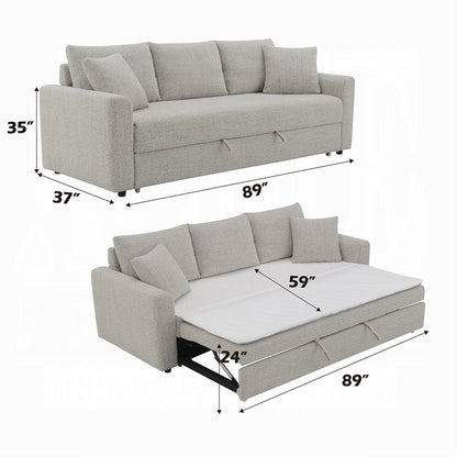 Canapé-lit Bairro Condo Size - Gris