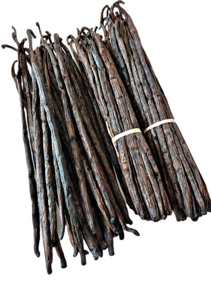 Madagascar Bourbon Extract Vanilla Beans Grade-B <br>For Extract Making<BR>By Pound