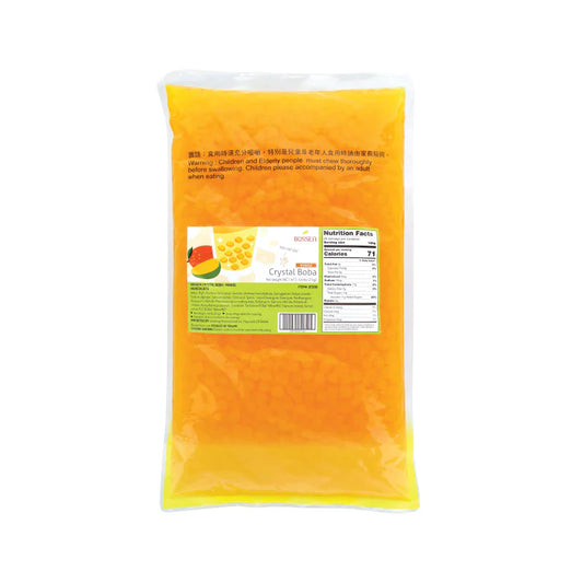 Mango | Crystal Boba | Agar Jelly Boba | Bossen Canada | Ships Free Within Canada on Orders Above CAD $199