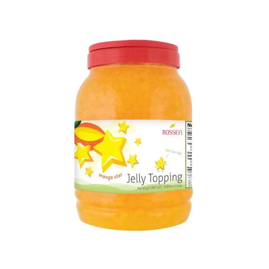 Mango Star Jelly | Coconut Jelly | Multi-Use | Bubble Tea Topping | Ice Cream Topping | Foodservice Canada | Ships Free Within Canada on Orders Above CAD $199