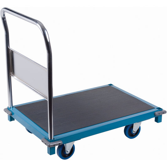 Chariots de manutention à plate-forme, 91,4 cm L x 61 cm l, capacité de 453,6 kg, roulettes en caoutchouc