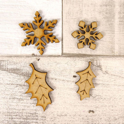 Forever Florals - Formes de MDF Deck The Halls