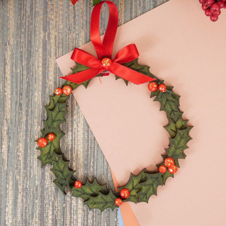 Forever Florals - Formes de MDF Deck The Halls