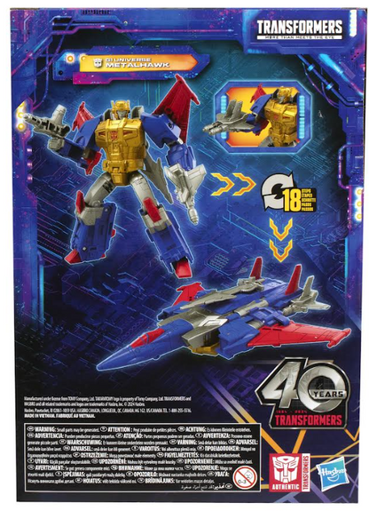 Transformers Legacy United Voyager Class G1 Universe Metalhawk