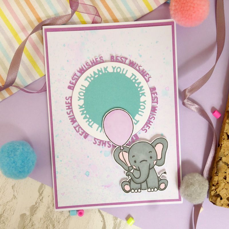 Moonstone Dies - Matrices de découpe emboîtables à bords fantaisie - Cercles