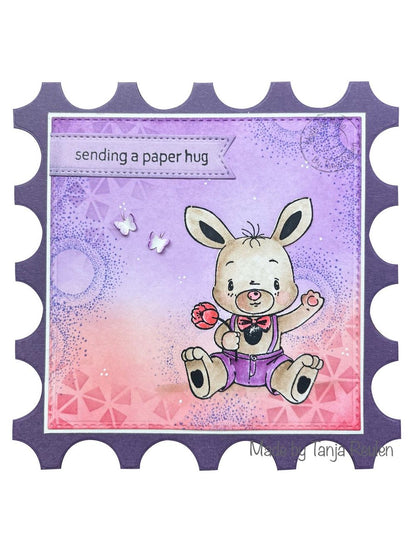 Nellie Snellen • Nellie's Cuties Tampon Transparent Lapin